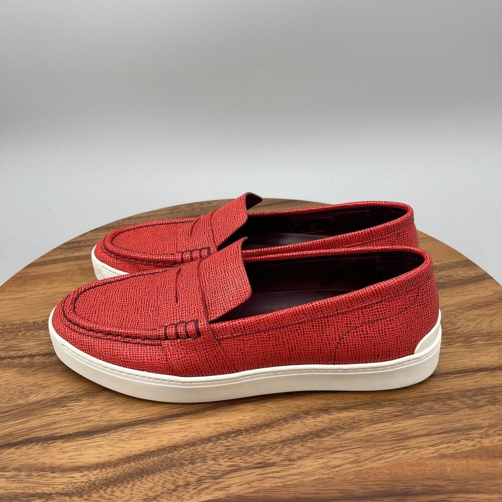 rag & bone Red Woven Slip-On Sneakers - Picture 3 of 9